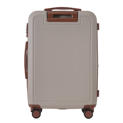 4 Piece Luggage Set with Compression Packing Cubes for Suitcase Expanable Spinner Wheels Lightweight Suitcase with TSA Lock 16 IN+20IN+24IN+28IN