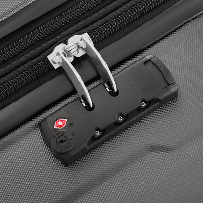 2 Piece Luggage Set with Bags Expanable Spinner Wheels ABS Lightweight Suitcase with TSA Lock 20inch+24inch