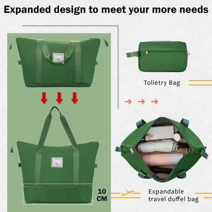 2 Piece Luggage Set with Bags Expanable Spinner Wheels ABS Lightweight Suitcase with TSA Lock 20inch+24inch