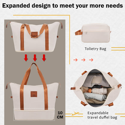 2 Piece Luggage Set with Bags Expanable Spinner Wheels ABS Lightweight Suitcase with TSA Lock 20inch+24inch