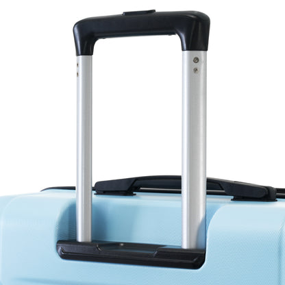 2 Piece Luggage Set with Bags Expanable Spinner Wheels ABS Lightweight Suitcase with TSA Lock 20inch+24inch