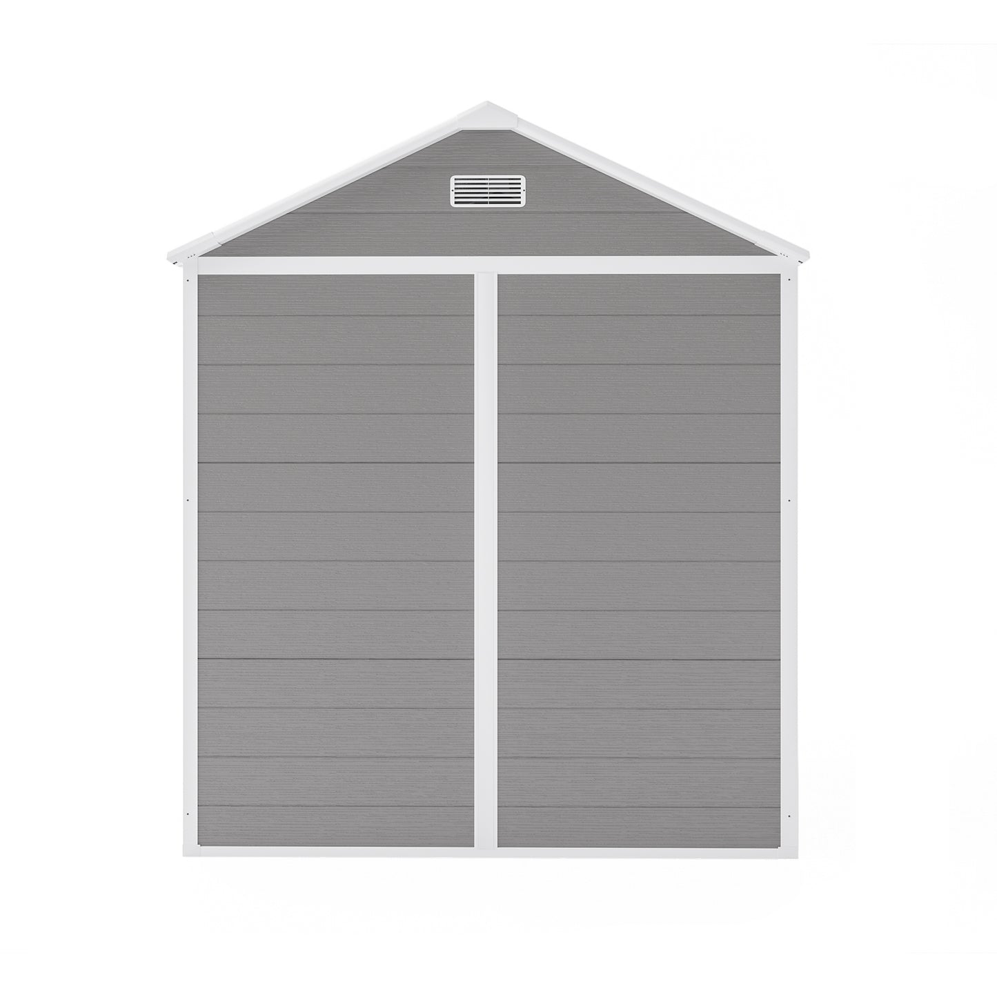 6*5ft resin storage shed,Plastic Garden Tool Outside Sheds,high quality pp material,strong structure,waterproof,rust and UV proof,large storage space,12mm thick pp board,HD window lighting