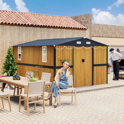 20x20 FT Event Shelter with Detachable Sides and Carport Capability - Equipped with Storage Solutions for Various Outdoor Occasions