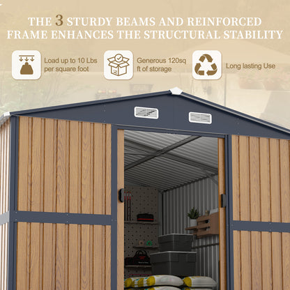 20x20 FT Event Shelter with Detachable Sides and Carport Capability - Equipped with Storage Solutions for Various Outdoor Occasions