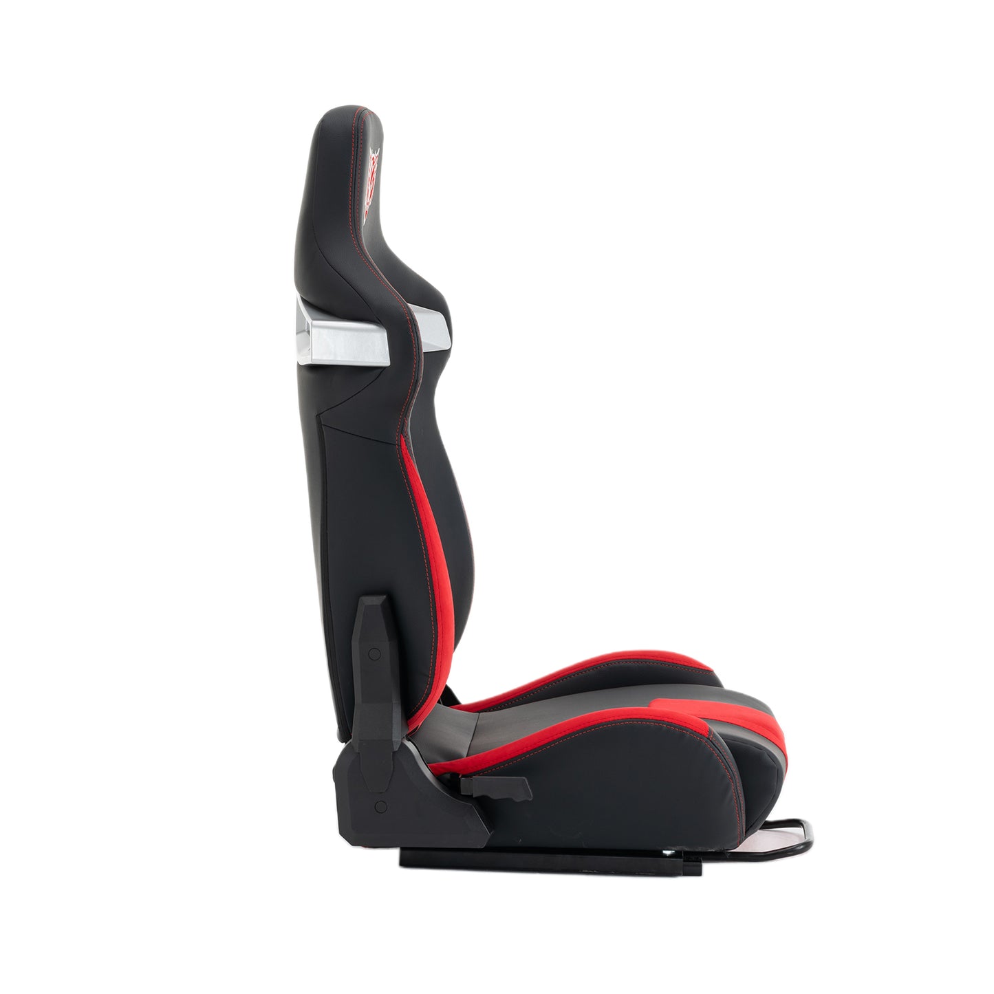 Universal PVC Bucket Style Reclinable Sport PU Leather Simulator Racing Seat with Adjustable Lock Slide