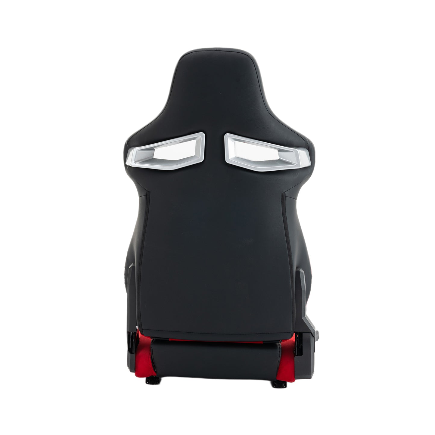 Universal PVC Bucket Style Reclinable Sport PU Leather Simulator Racing Seat with Adjustable Lock Slide