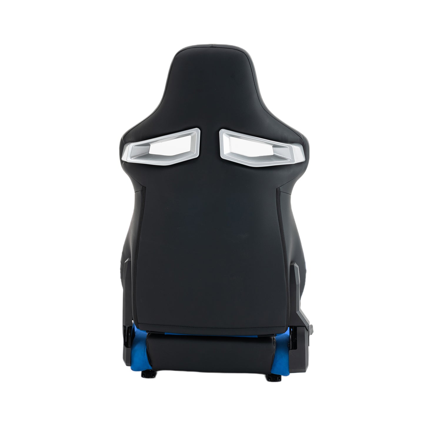 Universal PVC Bucket Style Reclinable Sport PU Leather Simulator Racing Seat with Adjustable Lock Slide