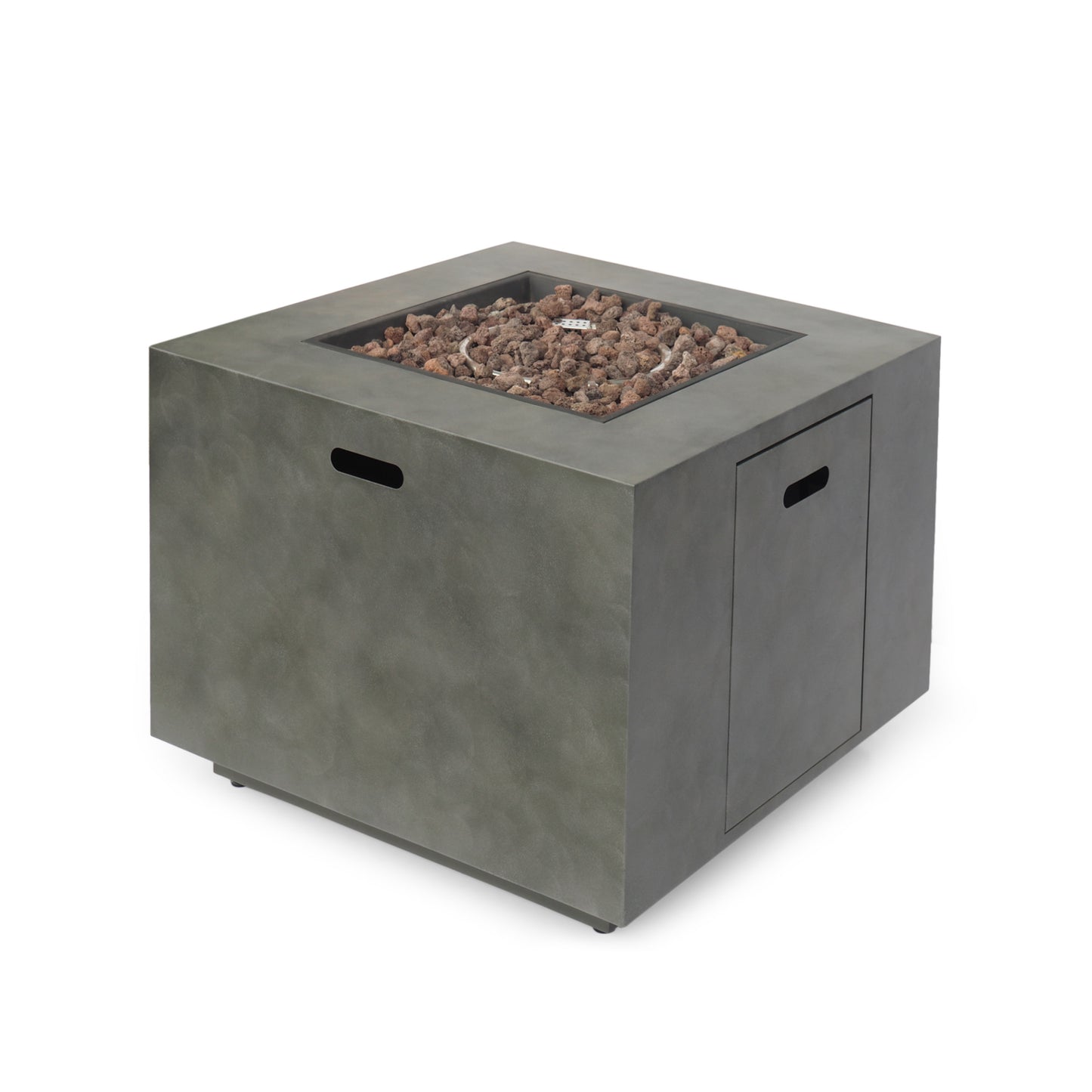 SQUARE IRON FIRE PIT-50 000 BTU