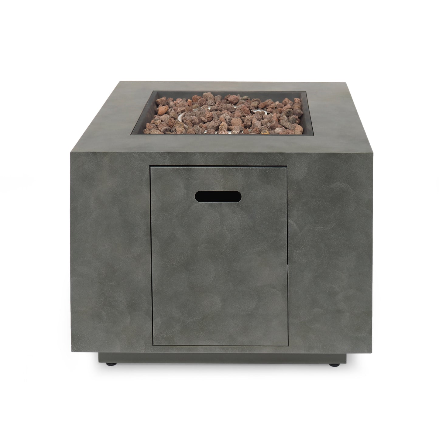 SQUARE IRON FIRE PIT-50 000 BTU