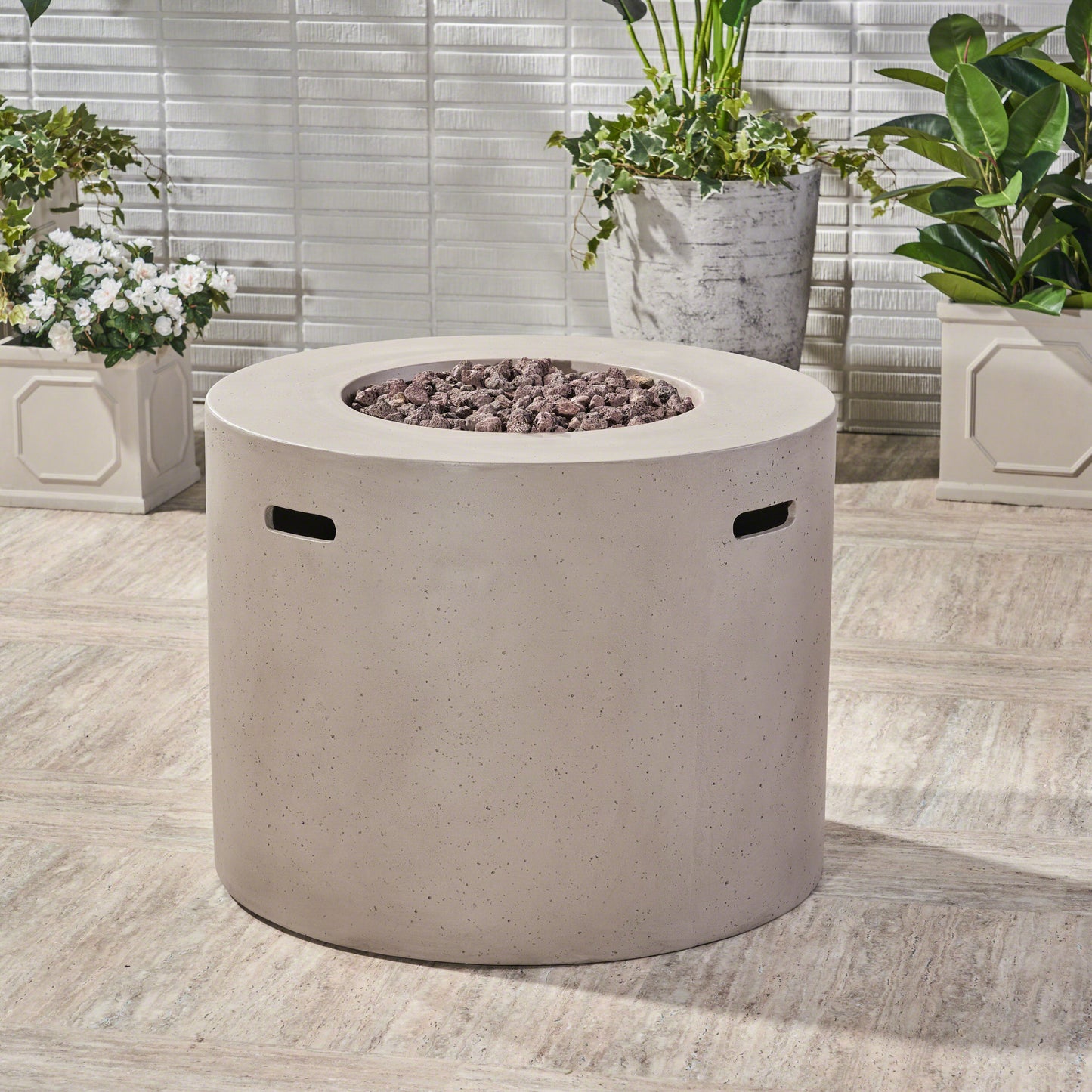 31" ROUND MGO FIRE PIT- 40 000 BTU