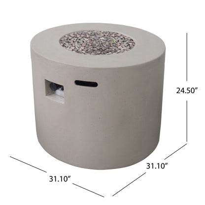 31" ROUND MGO FIRE PIT- 40 000 BTU
