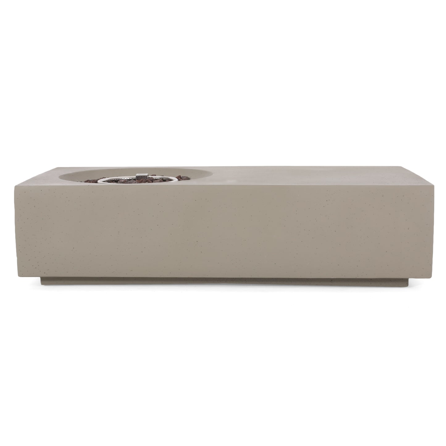 RECTANGLE 14.75" MGO FIRE PIT - 50 000 BTU
