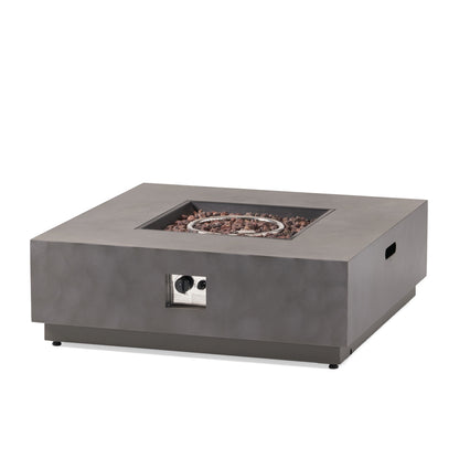 SQUARE Iron FIRE PIT-50 000 BTU