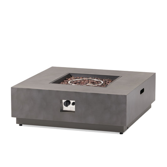 SQUARE Iron FIRE PIT-50 000 BTU