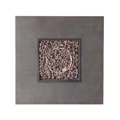 SQUARE Iron FIRE PIT-50 000 BTU