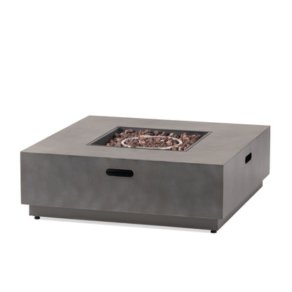 SQUARE Iron FIRE PIT-50 000 BTU