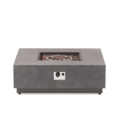 SQUARE Iron FIRE PIT-50 000 BTU