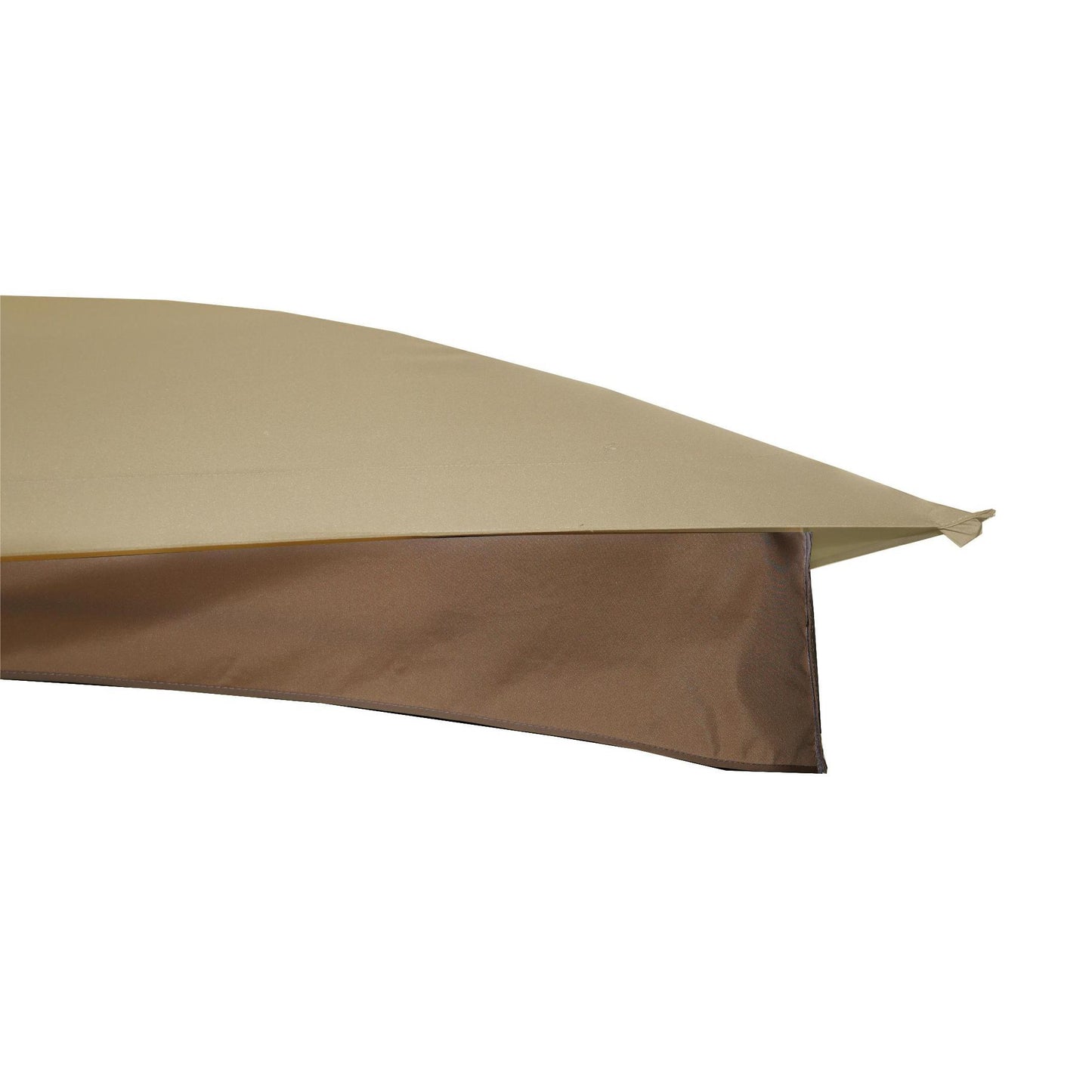Replacement Canopy Top for Lowe's Allen Roth Heavy Duty Gazebo Roof Gazebo Top with Air Vent 10X12 Gazebo CoverReplacement Top Only (beige)