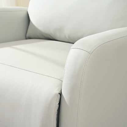 Rocking Recliner Chair,360° Swivel Nursery Rocking Chair,Glider Chair,Modern Small Rocking Swivel Recliner Chair for Bedroom,Living Room Chair Home Theater Seat,Phone Holder(Light Gray+360° Swivel)