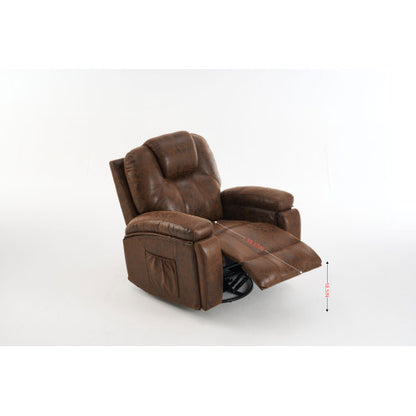 Power Lift Recliner Chair with Massage Elderly, Overstuffed Wide Recliners, Heavy Duty and Safety Motion Reclining Mechanism