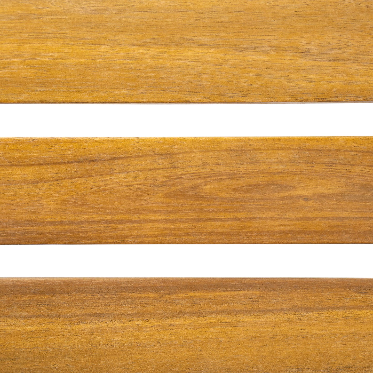 Outdoor Acacia Wood Dining Side Chair,Teak Finish (Set of 2)