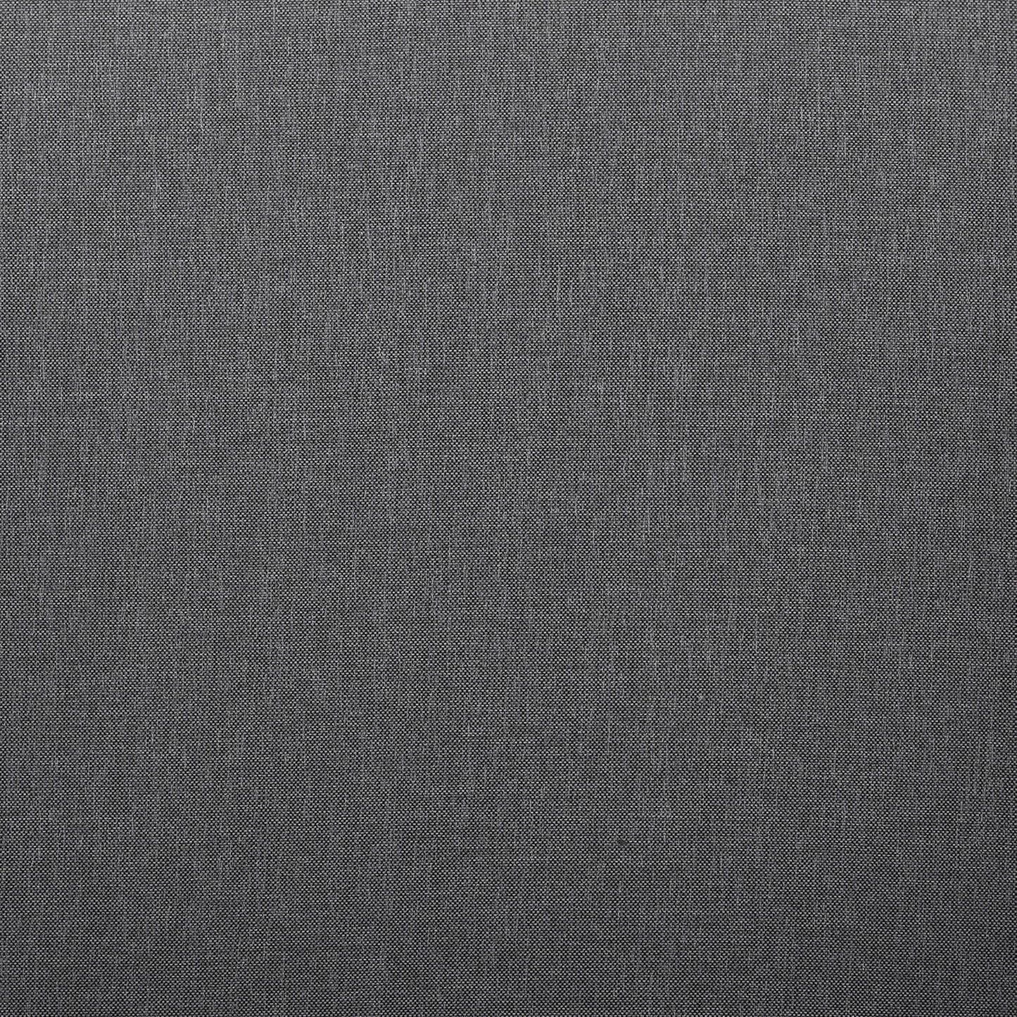 3 Piece Patio Conversation Sets, Modern Outdoor Patio Sectional Furniture Set with Square Coffee Table, Waterproof Thick Cushion Deep Seating for Porch, Balcony, Black & Dark Gray