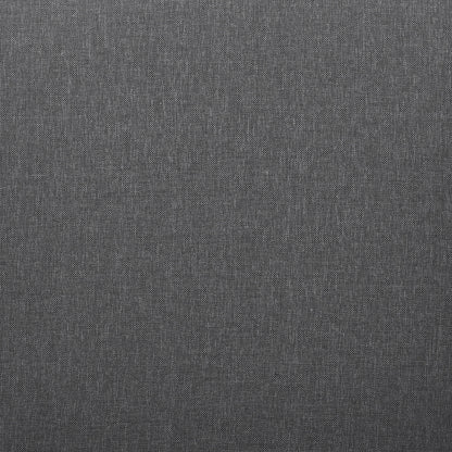 3 Piece Patio Conversation Sets, Modern Outdoor Patio Sectional Furniture Set with Square Coffee Table, Waterproof Thick Cushion Deep Seating for Porch, Balcony, Black & Dark Gray