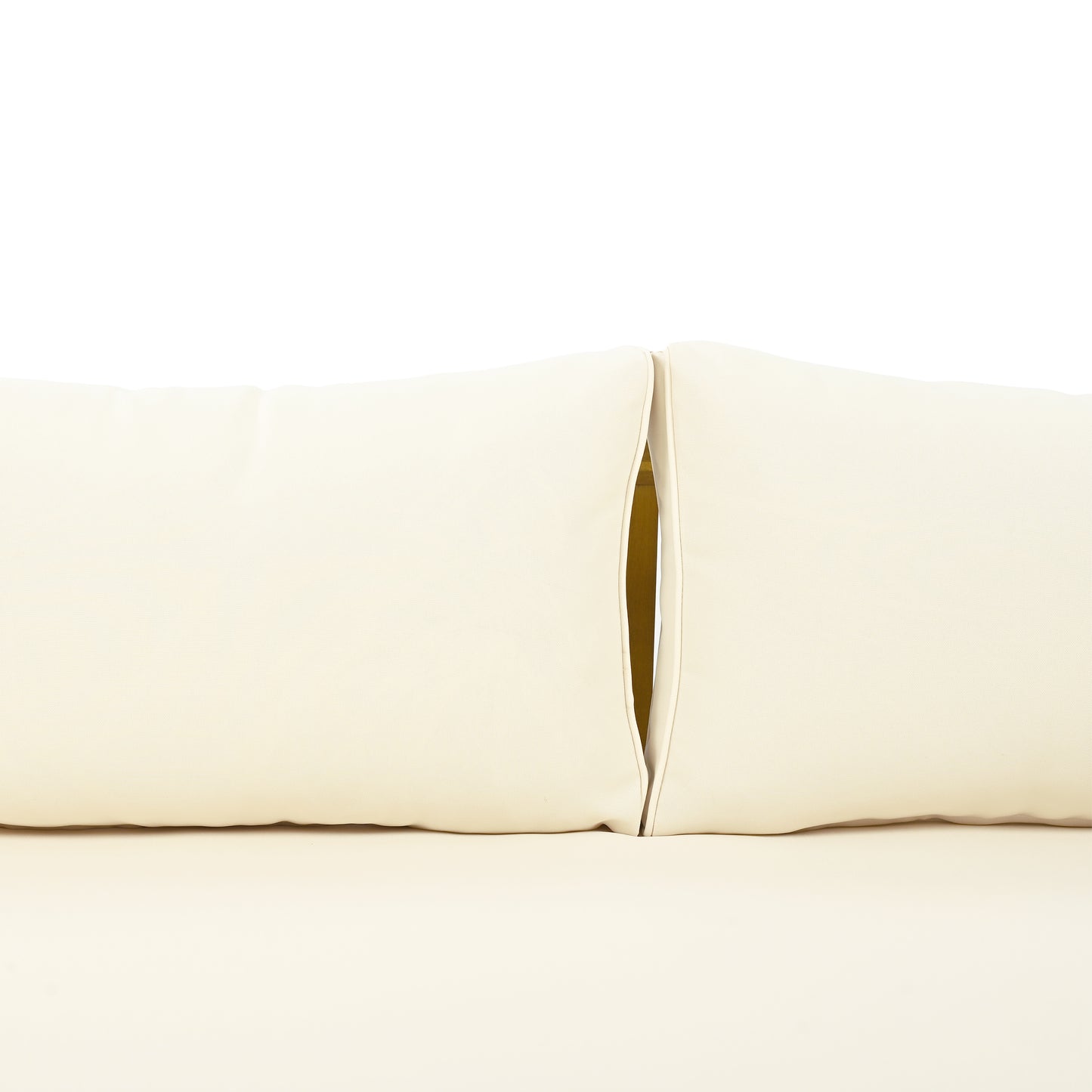 Wicker Patio Furniture Set Outdoor Rattan Sectional Sets Conversation Set - Weather-Resistant, for Garden, Patio & Deck(with Water Resistant Thick Beige Cushions)