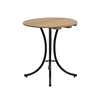 3 Pieces Wicker Outdoor Patio Furniture Set with Lounge Chair, Balcony Chairs Table Set with Cushions, Ottoman, Patio Conversation Sets for Garden ,Deck,and Porch, Black & Natural & Beige