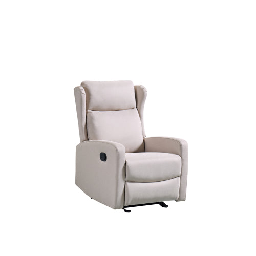 Rocking Recliner Chair for Living Room, Adjustable Modern Recliner Chair, Recliner Sofa with Lumbar Support, Classic and Traditional Recliner Chair with Comfortable Arm and Back Sofa(Light Gray)