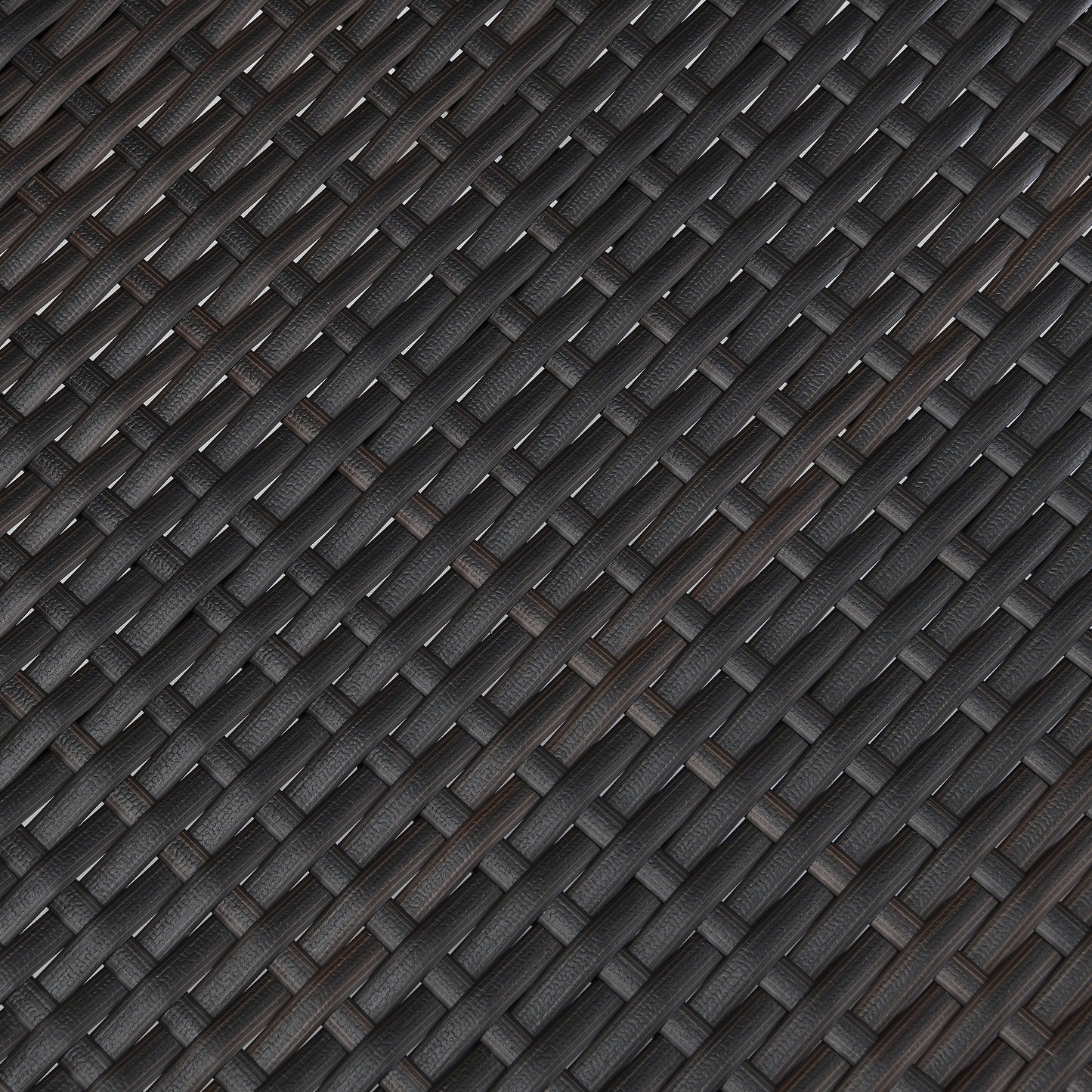 Outdoor Dining Chairs Set of 2, Stackable Chairs with UV-Resistant PE Rattan and Steel Frame, for Patio, Garden, Balcony, Supports 400lbs