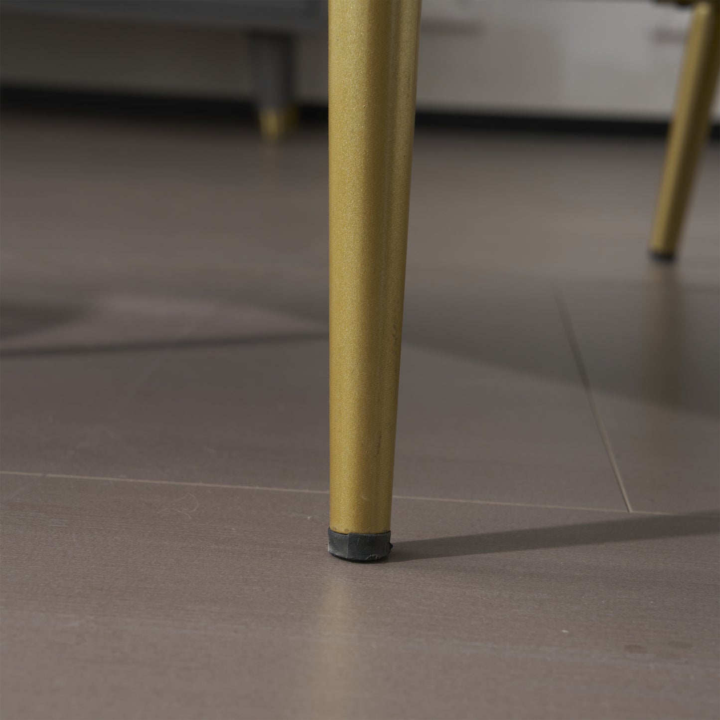 Floral Accent Chair, Velvet Lounge Arm Chair with Solid Wood Frame, Upholstered Living Room Chairs with Metal Legs for Reading Chair for Balcony, Living Room and Bedroom, Blue