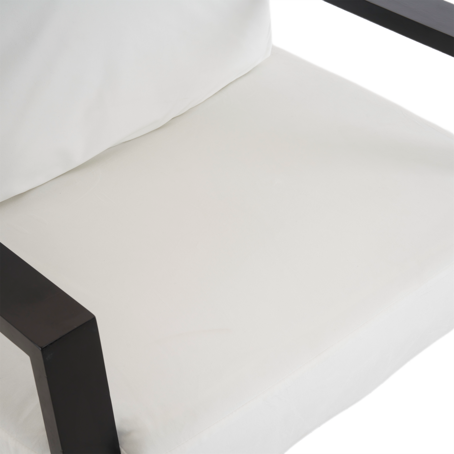 Upholstered Accent Chair, Velvet Lounge Arm Chair with Solid Wood Frame, Living Room Chairs with Metal Legs for Reading Chair for Balcony, Living Room and Bedroom, White