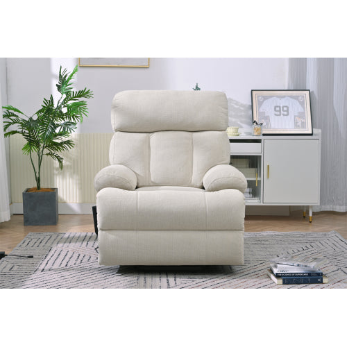 Oversized Power Lift Recliner Chair for Elderly, Electric Fabric Recliner Chair for Seniors, Home Theater Seating,Reclining Sofa Chair with Remote Control,Side Pocket ,Spacious Seat(Light Gray)
