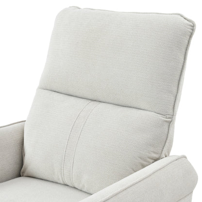 360° Swivel Rocker Recliner Chair,Swivel Nursery Rocking Chair,Glider Chair,Modern Rocking Swivel Recliner Chair for Bedroom,Living Room Chair Home Theater Seating(Fabric Gray+360°Swivel )
