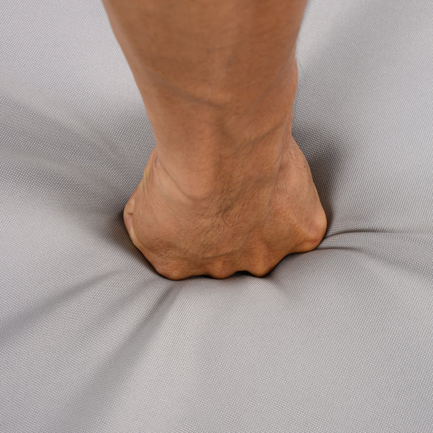 Outdoor Dining Chairs Set of 2, Teak Color Acacia Wood Frame, Brown PE Wicker, Grey Waterproof Cushion, Ideal for Patios, Gardens