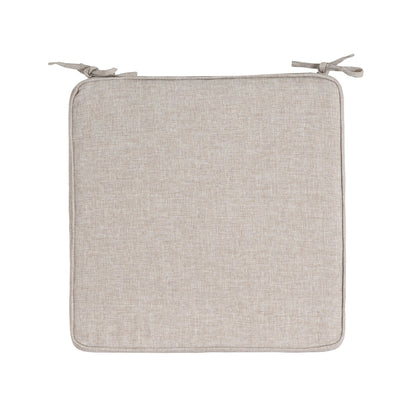 Outdoor Dining Chair Cushion, Beige