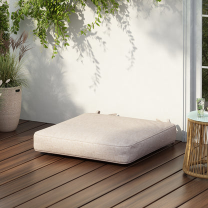 Outdoor Dining Chair Cushion, Beige