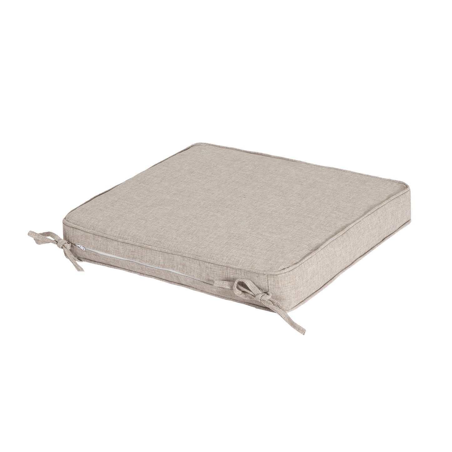 Outdoor Dining Chair Cushion, Beige