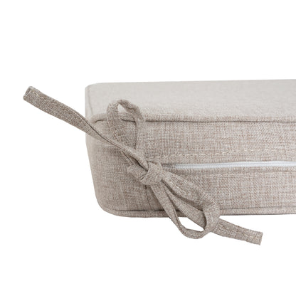 Outdoor Dining Chair Cushion, Beige