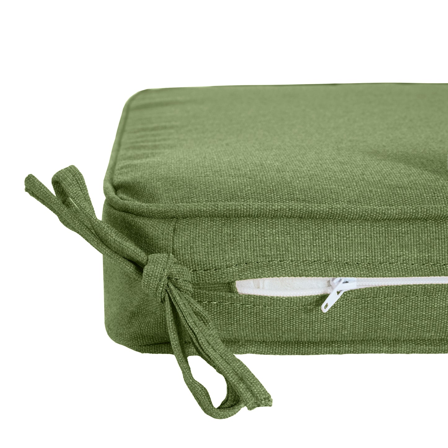 Outdoor Dining Chair Cushion, Green
