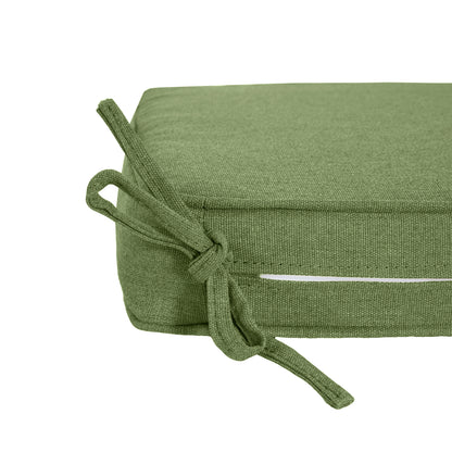 Outdoor Dining Chair Cushion, Green