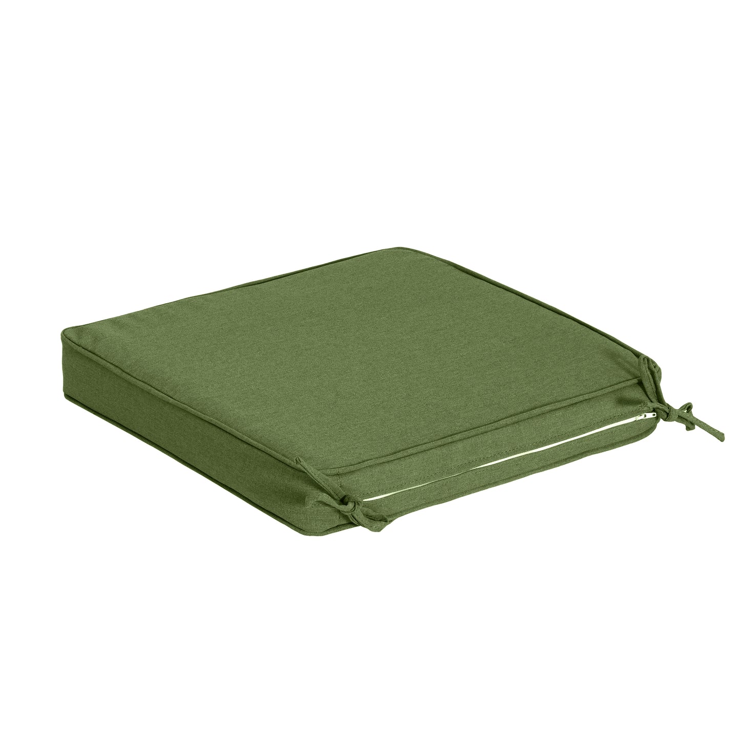 Outdoor Dining Chair Cushion, Green