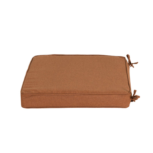 Outdoor Dining Chair Cushion, Orange