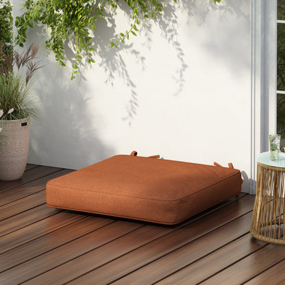 Outdoor Dining Chair Cushion, Orange
