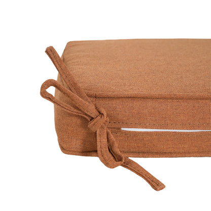 Outdoor Dining Chair Cushion, Orange