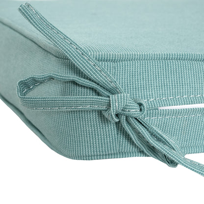Outdoor Dining Chair Cushion, Teal