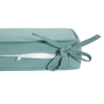 Outdoor Dining Chair Cushion, Teal