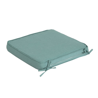 Outdoor Dining Chair Cushion, Teal