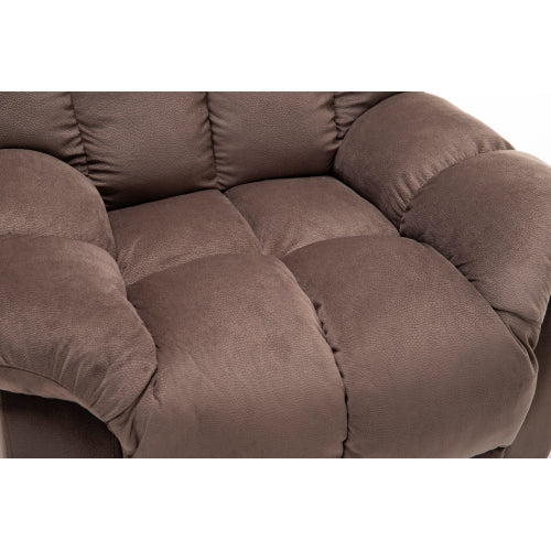 Power Lift Recliner Chair for Elderly- Heavy Duty and Safety Motion Reclining Mechanism-Fabric Sofa Living Room Chair